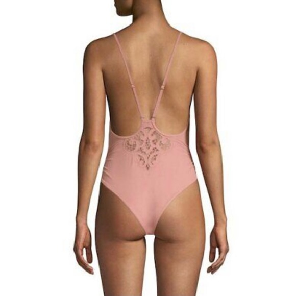 Tori Praver Crochet One Piece Swimsuit - Picture 4 of 15